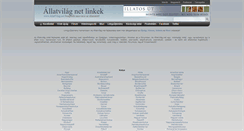 Desktop Screenshot of linkek.allatvilag.net
